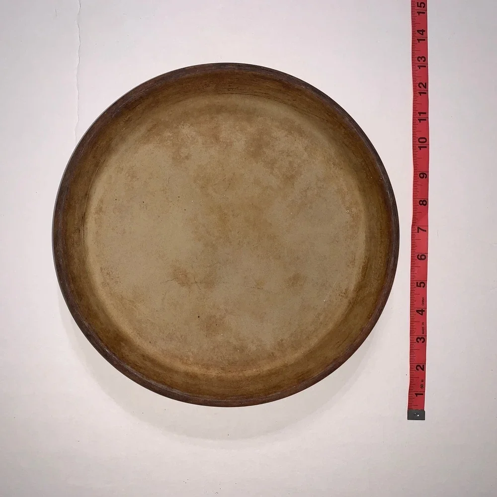 Vtg Pampered Chef Family Heritage Series Deep Dish Baking Stone 13 Inch Round